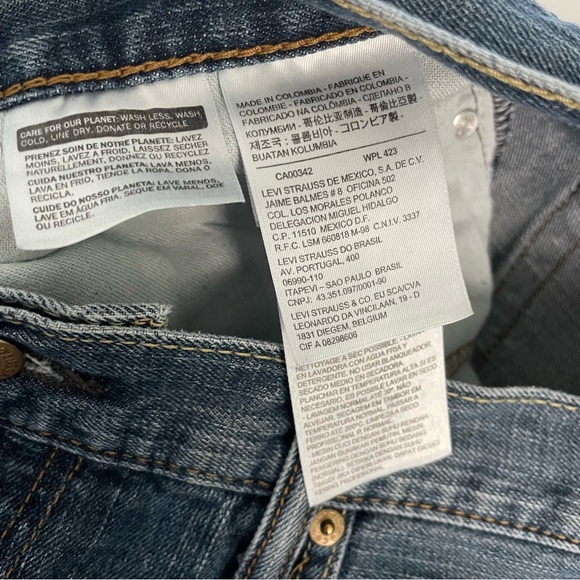 Levi’s Men’s 569 Jeans Size 36x30  100% Cotton Medium Wash - Picture 8 of 11